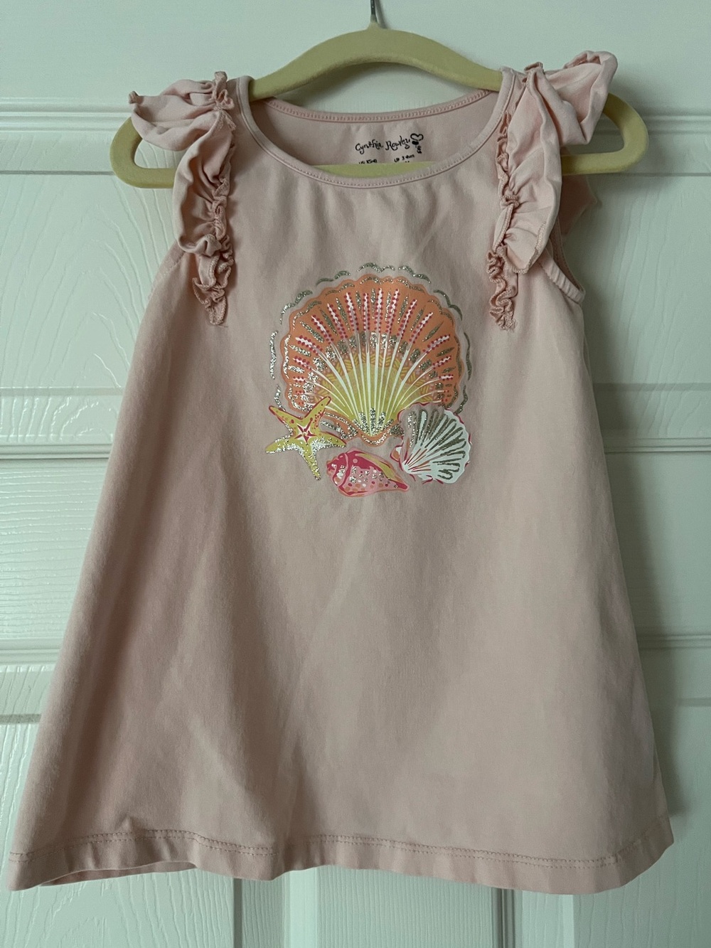 Cynthia Rowley Pink Crewneck Top - Girls